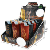 WHOLESALE WOOD LIGHTER CASE 12 PIECES PER DISPLAY 26433