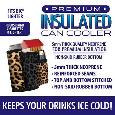 ITEM NUMBER 026443 CAN COOLER CIG POUCH 6 PIECES PER DISPLAY