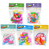Silicone Extra Wide Shaped Bracelet Pack- 24 Pieces Per Display 26640