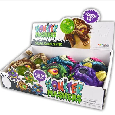 ITEM NUMBER 027802 SQUEEZE MONSTER BALL LARGE 6 PIECES PER DISPLAY