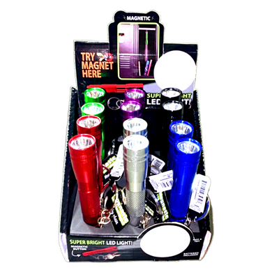 ITEM NUMBER 028574 FLASHLIGHT KC 12 PIECES PER DISPLAY