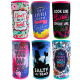 Neoprene Slim Can & Bottle Cooler Coozie- 6 Pieces Per Retail Ready Display 30021