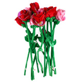 Valentine's Day Jumbo Plush Rose Floor Display- 12 Pieces Per Retail Ready Display 40342