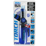 WHOLESALE TORCH BLUE XXL MOVABLE HEAD TORCH 12 PIECES PER DISPLAY 40347 TORCH BLUE