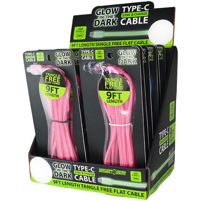 ITEM NUMBER 040353 9FT GID USB-TO-USB-C CABLE D 12 PIECES PER DISPLAY