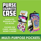 Neoprene Cigarette Pouch with Pocket- 6 Pieces Per Retail Ready Display 41459