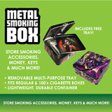 Metal Storage Box- 4 Pieces Per Retail Ready Display 41468