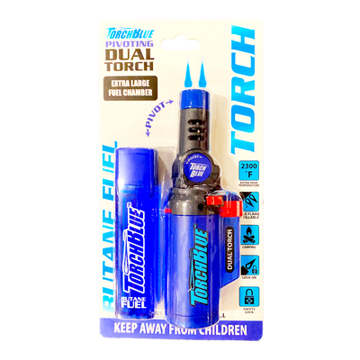 ITEM NUMBER 041535 MOVEABLE HEAD LIGHTER +BUTANE COMBO - 12 PAIRS PER PACK