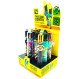Thin Tube Lighter with Charm - 12 Pieces Per Retail Ready Display 41558