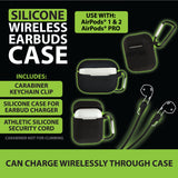 Earbud Case Silicone Assortment- 8 Pieces Per Retail Ready Display 88304