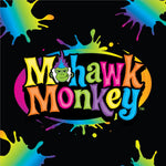 Plush Mohawk Monkey Assorted Floor Display - 24 Pieces Per Retail Ready Display 88437 KIPP BROTHERS