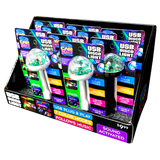 Car Lighting and Auto Accessories Assortment Floor Display - 40 Pieces Per Retail Ready Display 88467 CAR VIBEZ