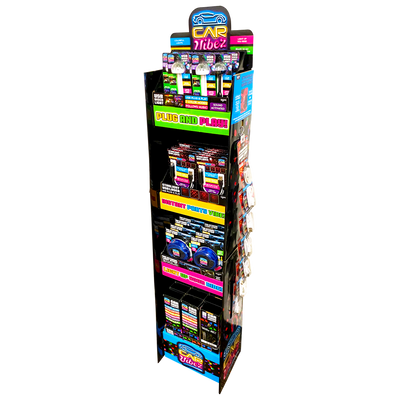 ITEM NUMBER 088467 CAR VIBEZ LIGHTS FLOOR DISPLAY 52 PIECES PER DISPLAY