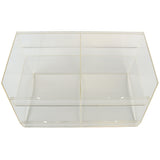 Merchandising Fixture - Acrylic Four Bin Bulk Display 973300