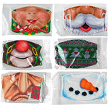 WHOLESALE ADULT POLYESTER MASK CHRISTMAS 24 PIECES PER DISPLAY KP4174