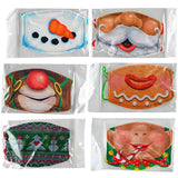WHOLESALE CHILD POLYESTER MASK CHRISTMAS 24 PIECES PER DISPLAY KP4181