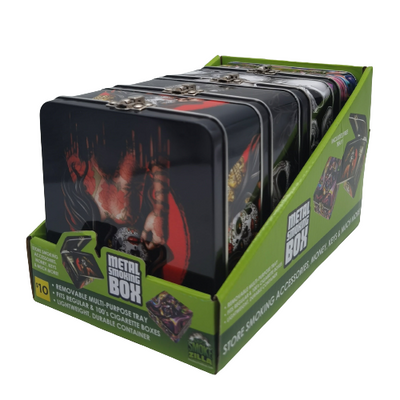 ITEM NUMBER 041468 METAL BOX 4 PIECES PER DISPLAY