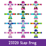 Plush Long Arm Frog Assortment Floor Display- 39 Pieces Per Retail Ready Display 88275