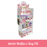 Mother's Day Celebrate Mom Assortment Floor Display- 96 Pieces Per Retail Ready Floor Display 88434