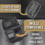 WHOLESALE TAC GEAR MOLLE SMALL POUCH 6 PIECES PER DISPLAY 23795