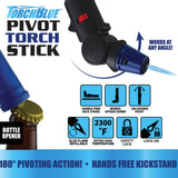 Pivot Head Torch Stick with Clip Strip Merchandising- 6 Pieces Per Retail Ready Display 23280M
