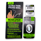 Phone Ring Swivel Holder - 12 Pieces Per Retail Ready Display 25562