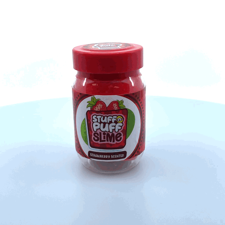ITEM NUMBER 022897 STUFF-N-PUFF-N SQUEEZE SLIME 12 PIECES PER DISPLAY