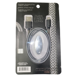 Charging Cable Indestructible USB to Micro USB 3FT- 6 Pieces Per Pack 40079