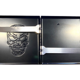 WHOLESALE STAINLESS CIGARETTE CASE 8 PIECES PER DISPLAY 40349