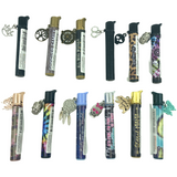 Thin Tube Lighter with Charm- 12 Pieces Per Retail Ready Display 41427