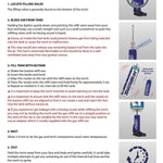 Glow in The Dark Torch Stick Lighter with Bottle Opener - 12 Pieces Per Retail Ready Display 41310 TORCH BLUE