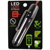 Laser Pointer Stylus with LED Light- 3 Pieces Per Pack 22457